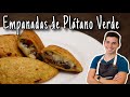 Empanadas De Plátano Verde - Cocina recetas comida Cubana - receta Tostones rellenos - Cuban recipes