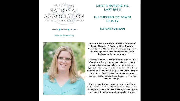 NAAP #AdoptionHappyHo...  - Janet Nordine - Therap...