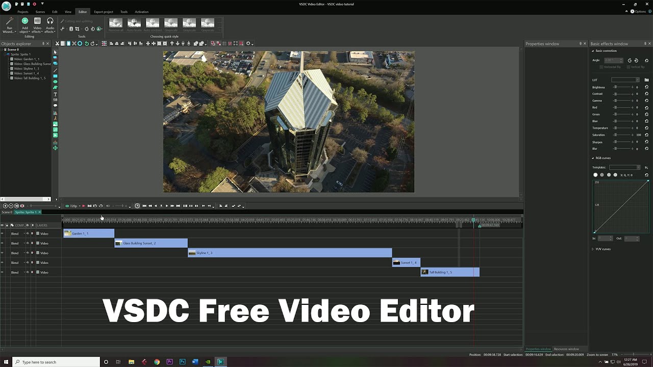 vsdc free video editor free download