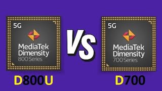 Mediatek Dimensity 800U Vs Mediatek Dimensity 700 | Benchmark Comparison