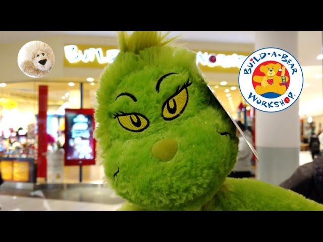 grinch teddy build a bear