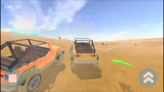 Desert Race Trailer - Free Android Game - Realistic Graphics screenshot 2