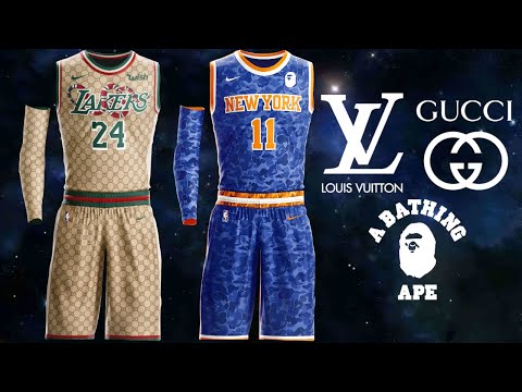 NBA Hypebeast Luxury Brand Uniform Concepts 