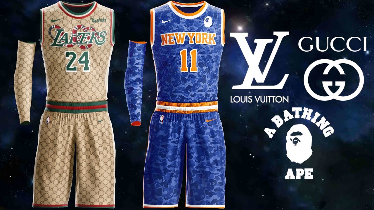 NBA Hypebeast Luxury Brand Uniform Concepts 