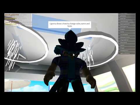 How To Change The Font Of Your Name In Robloxian Waterpark Herunterladen - roblox water park name fonts