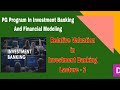 Relative Valuation in Investment Banking Lacture 43 #investment #banking #education #investmentbanki