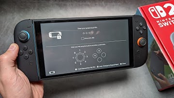 How to Setup PIN Code System Lock on Nintendo Switch 2