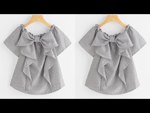 DIY Designer Ruffled Baby Top For 10 To 