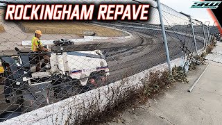 Rockingham Speedway Repave Visit (December 2022)