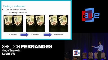 Sheldon Fernandes (Lucid VR): Real-time Calibration for Stereo Cameras Using Machine Learning