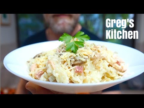 Video: Risotto With Chicken And Mushrooms In A Slow Cooker