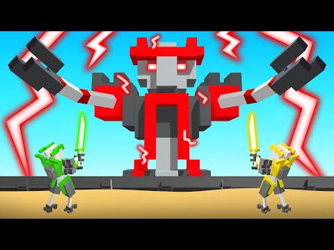 I became the Strongest Robot in Clone Drone in the Danger Zone!
