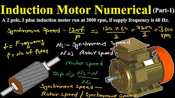 Three Phase Induction Motor Solved Numerical in Hindi |Part-01| #ElectricalCalculation