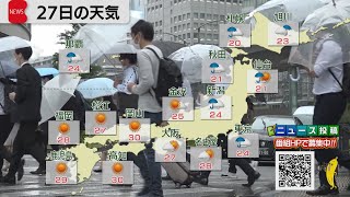 5月27日の天気