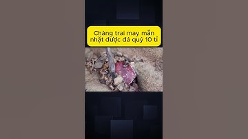 Chàng trai đi lên rừng vô tình nhặt được đá quý 10 tỉ đổi đời #shorts #ruby #spinel #sapphire