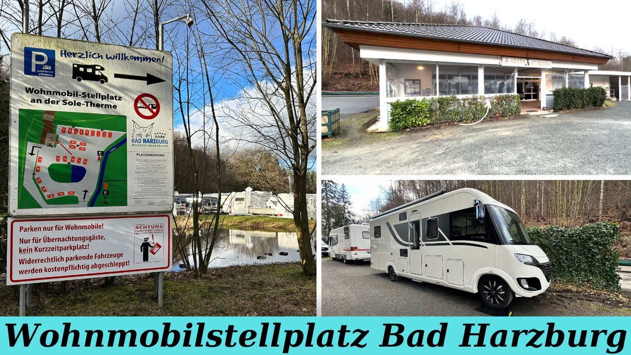 Stellplatzvorstellung Wohnmobilstellplatz an der Sole-Therme Bad Harzburg