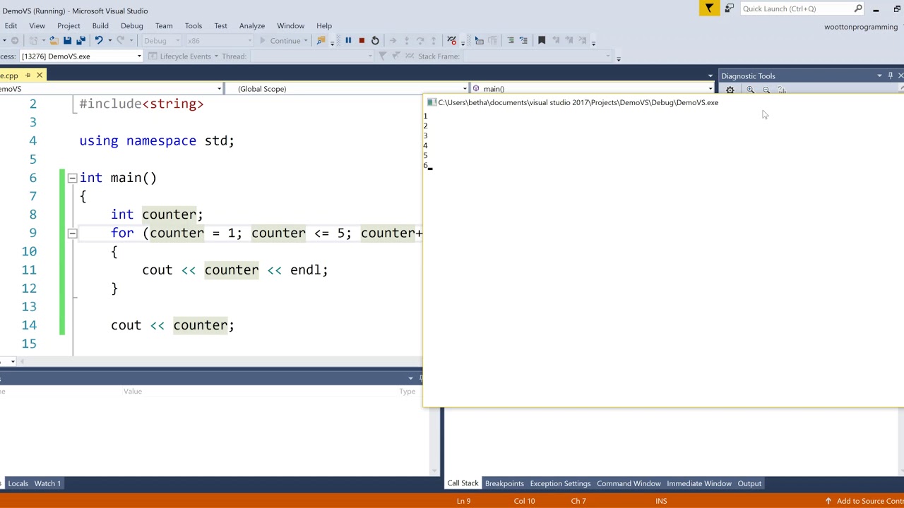 For Loops in C++ - YouTube image.