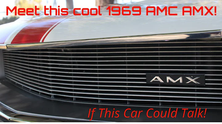 If This 1969 AMC AMX Could Talk -"Look for me on the Hot Rod Power Tour!"