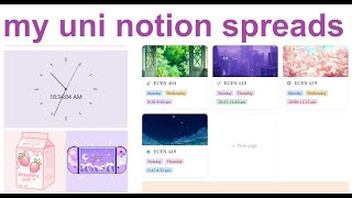 my old notion spreads were a mess...