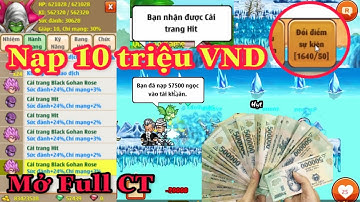 Ngọc Rồng Online-Bỏ 10 Triệu VND Nạp Game Đổi Cải Trang Và Cái Kết|Sự Kiện Trung Thu-Bành TV Gaming