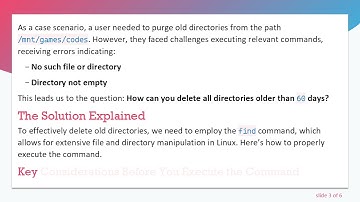 Efficiently Delete All Directories Older Than 60 Days in Linux