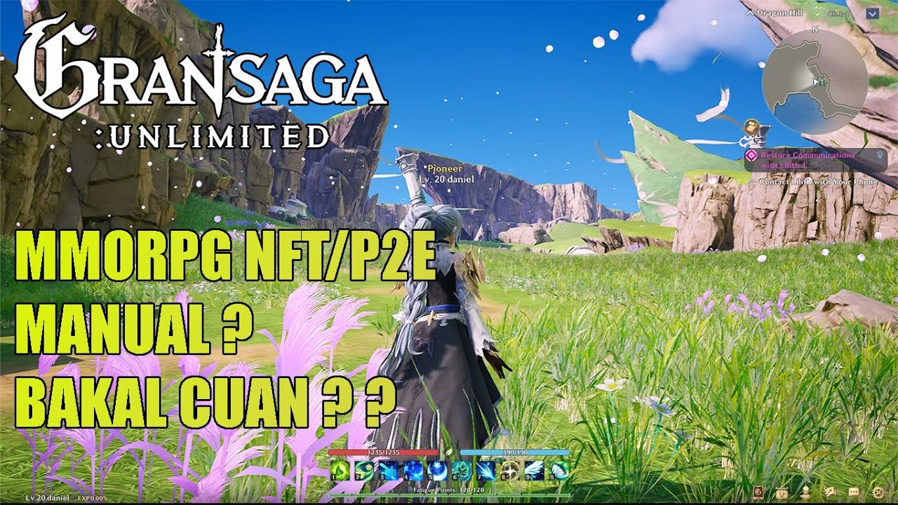 GRAN SAGA UNLIMITED MMORPG P2E/NFT MANUAL DAN GAK ADA AUTO ? ? ? - YouTube