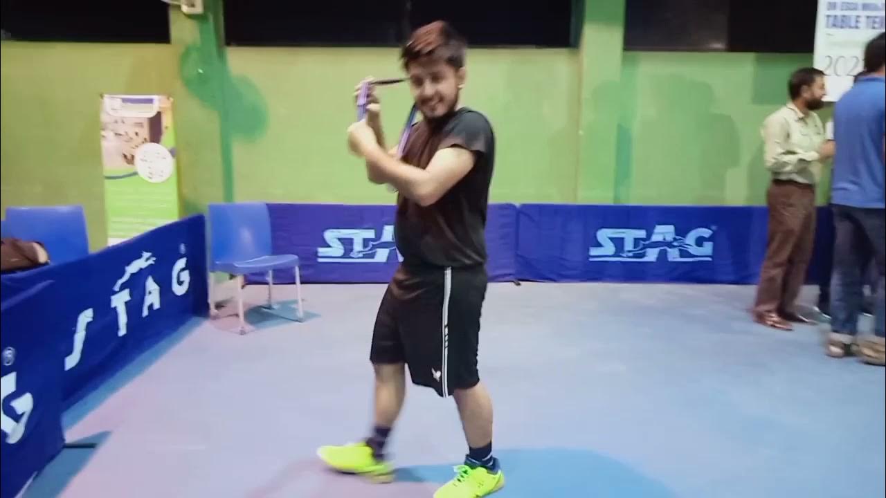 Todays Tour of Sindh Sports complex. Table Tennis Final match 