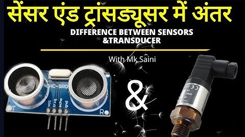 sensors and transducers