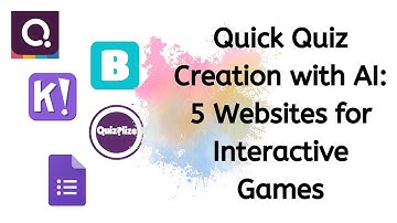 Interactive Games with AI- Use Quizalize, Blooket, Kahoot, Quizizz and Google forms in one click
