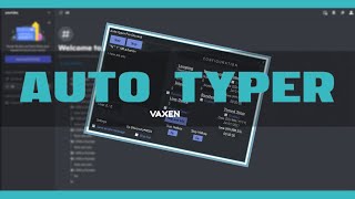 Auto Typer for Discord tutorial (WORKING)