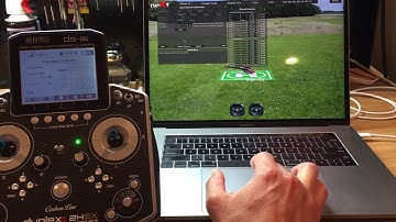 neXt flight simulator wireless setup with Jeti radio and RC Ware RX2SIM interface—Part 4 of 4