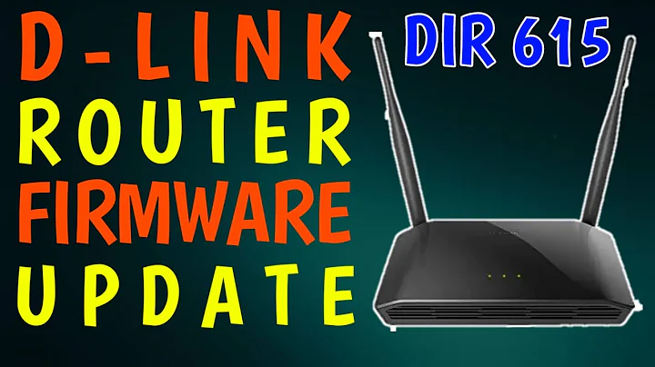 Update firmware on dlink dir 615 router