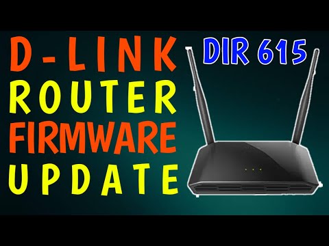 Update firmware on dlink dir 615 router