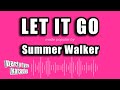 Summer Walker - Let It Go (Karaoke Version)