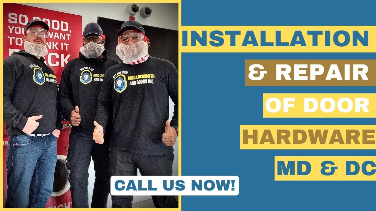 Installation and Repair Of Door Hardware in Maryland and Washington DC