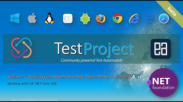 Writing Selenium C# with Page Object Model in TestProject .NET Core SDK