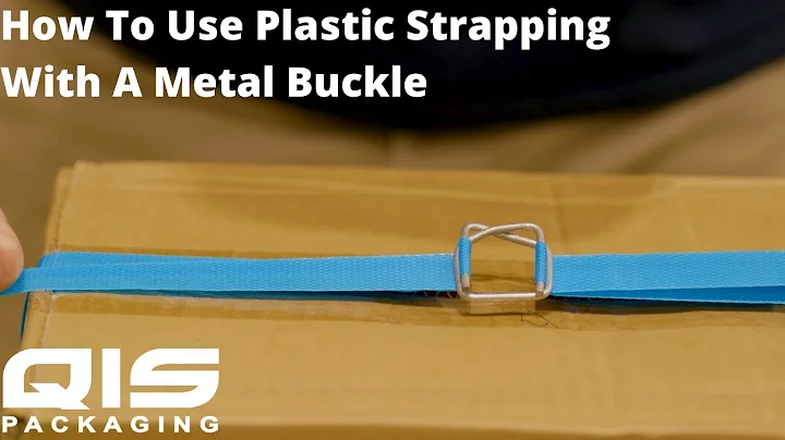 How To Use Plastic Strapping 19mm (With A Metal Bu...