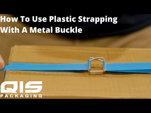 How To Use Plastic Strapping 19mm (With A Metal Buckle) 