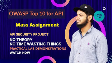 API6:2019 - Mass Assignment | Practical Lab | 2022 | Kontra | ApplicationSecurity.io