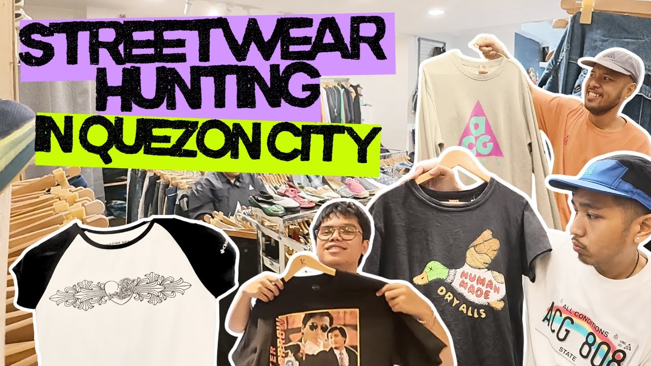 STREETWEAR PARADISE IN QUEZON CITY! (HUMAN MADE, CHROME HEARTS, STUSSY, SUPREME, NIKE ACG & MORE!)