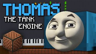 Thomas The Tank Engine Theme - Minecraft Note Block Command Block Cover
