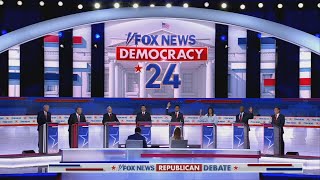 Candidates sound off on former President Trump's legal woes during GOP debate