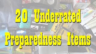 20 Underrated Preparedness Items