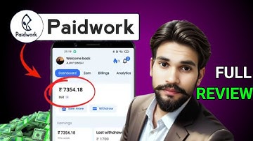 I Tested Paidwork App | earning App