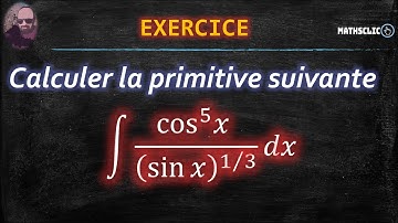 🔴MATHSCLIC EXERCICE | CALCUL DE PRIMITIVES  DES FONCTIONS TRIGONOMÉTRIQUES