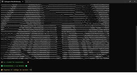 ASCII/EFECTO MATRIX