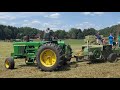 John Deere 4020 baling hay first cutting 2021