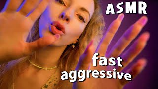 Asmr Fast Aggressive Mouth Sounds Upclose, Nail Tapping, Hand Movements And More Asmr