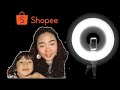 RING LIGHT REVIEW FROM SHOPEE (plus my previous filming set up)