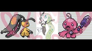 PokeRogue - Daily Run - All 50 Waves Complete +CATCH MELOETTA AND TWO UNOWN FORMS  - April 30 2024